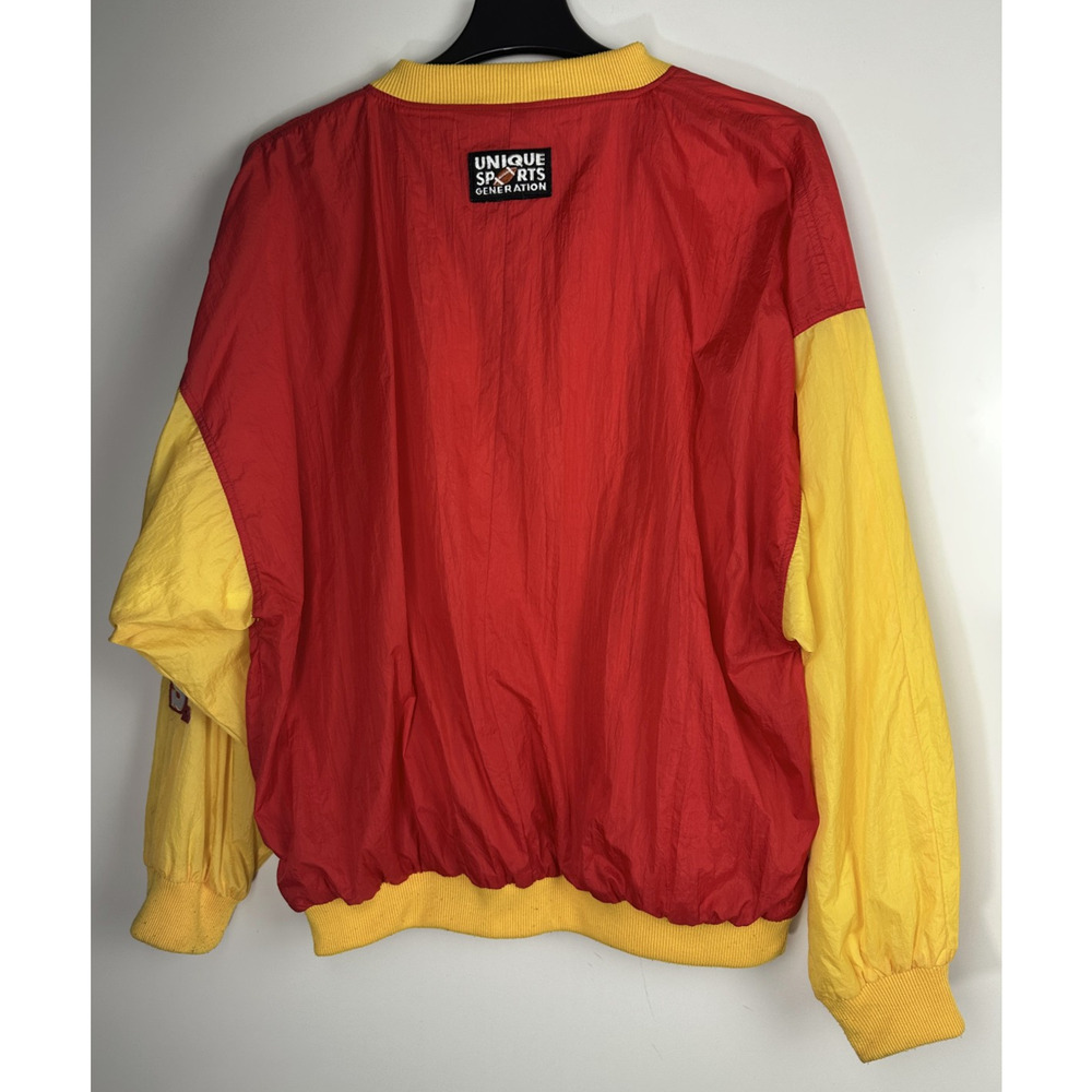 Vintage Team NFL Unique Sports Generation Kansas City Chiefs Pullover Jacket 2XL - Picture 12 of 16